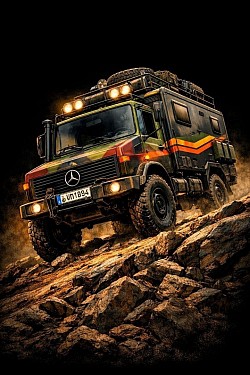 Mercedes-Benz Unimog 1986 Wohnkabine