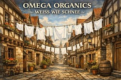 Omega Organics - Bio Waschmittel ~ Weiss wie Schnee